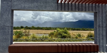 網美拍攝+無敵美景就在「新」安通鐵馬驛站